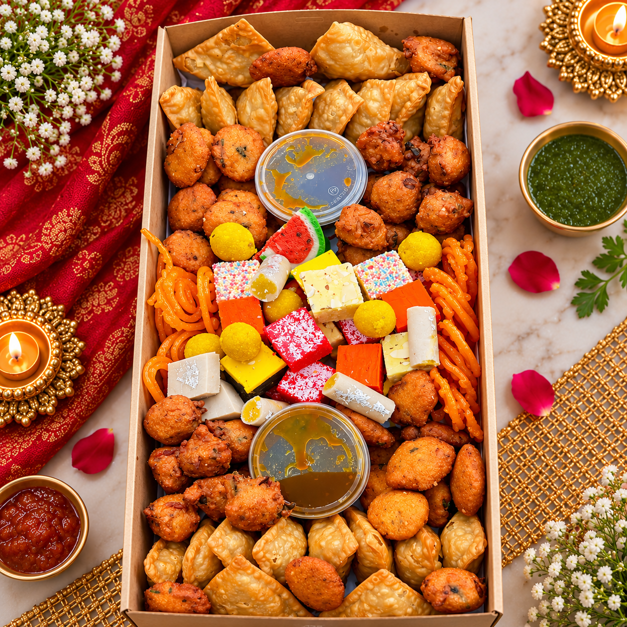 Mix Sweets & Snacks Platter